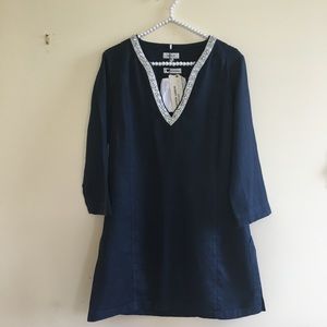 MALVIN | LINEN LONG TOP NWT